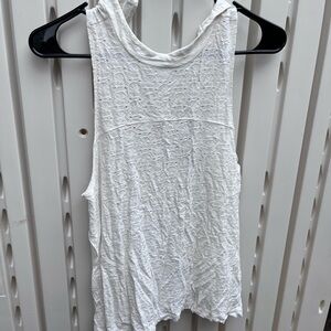 American Eagle Soft & Sexy White Eyelet Tank